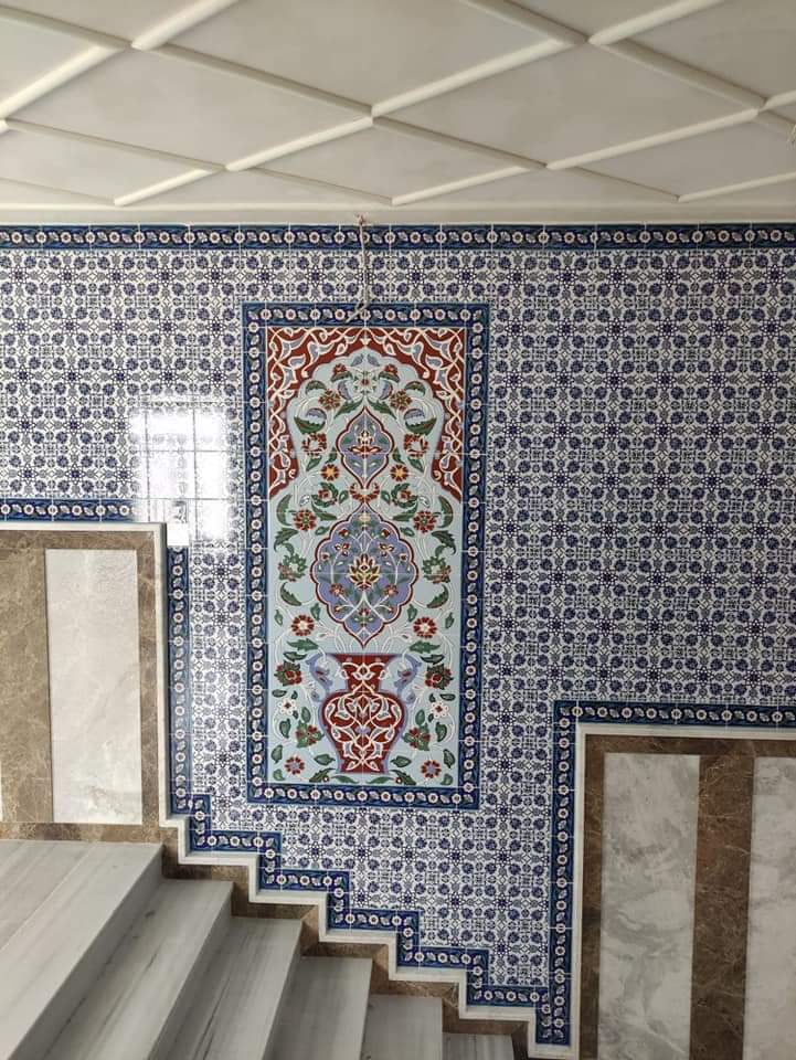 Cami Çini Duvar Kaplama