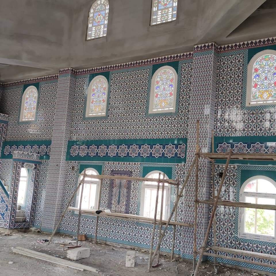 Cami Çini Duvar Kaplama