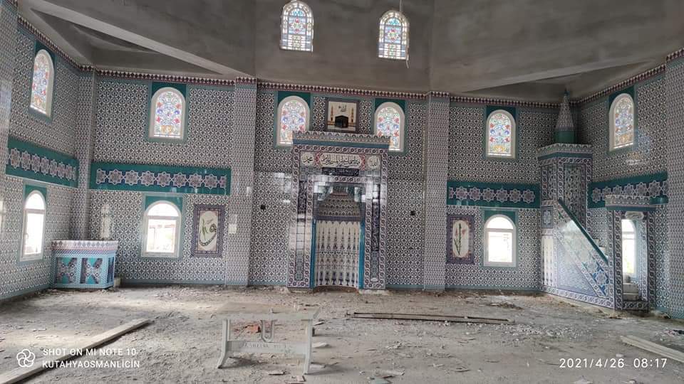 Cami Çini Duvar Kaplama