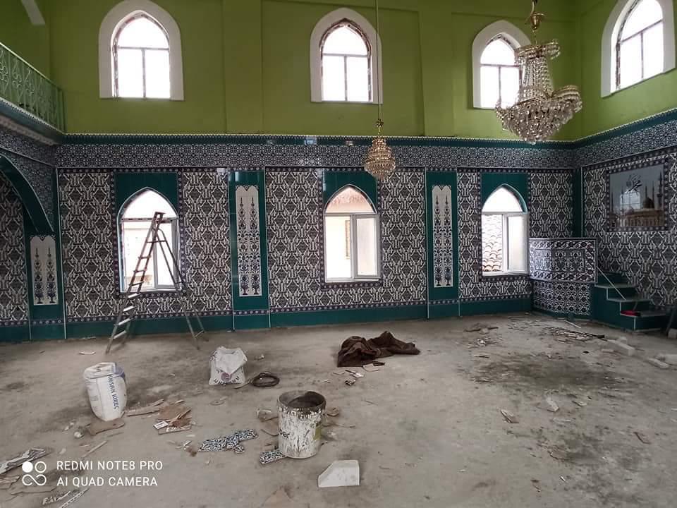 Cami Çini Duvar Kaplama