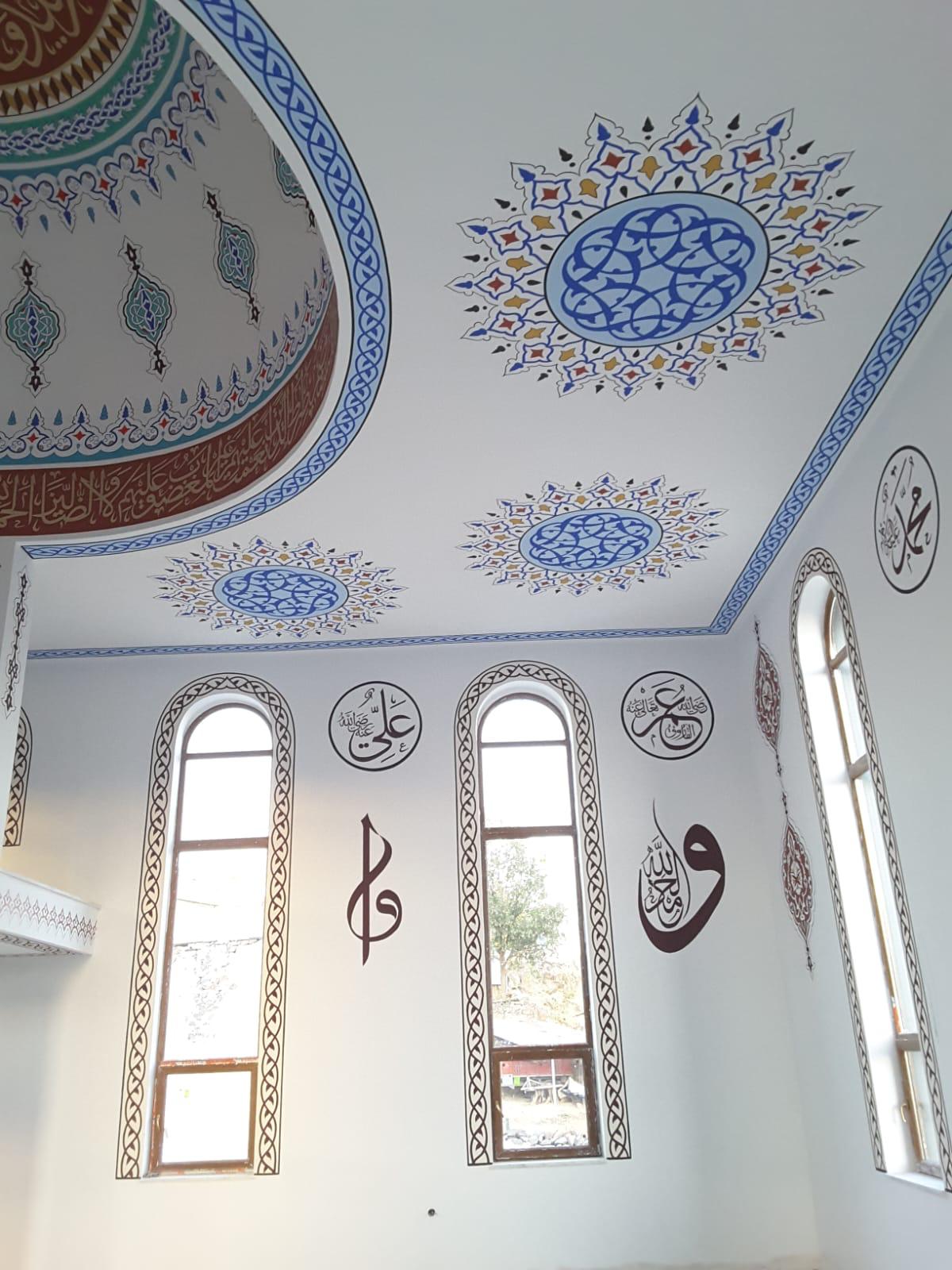 Cami Hat Sanatı Nakkaş-016 - Cami Nakkaş Ustalığı