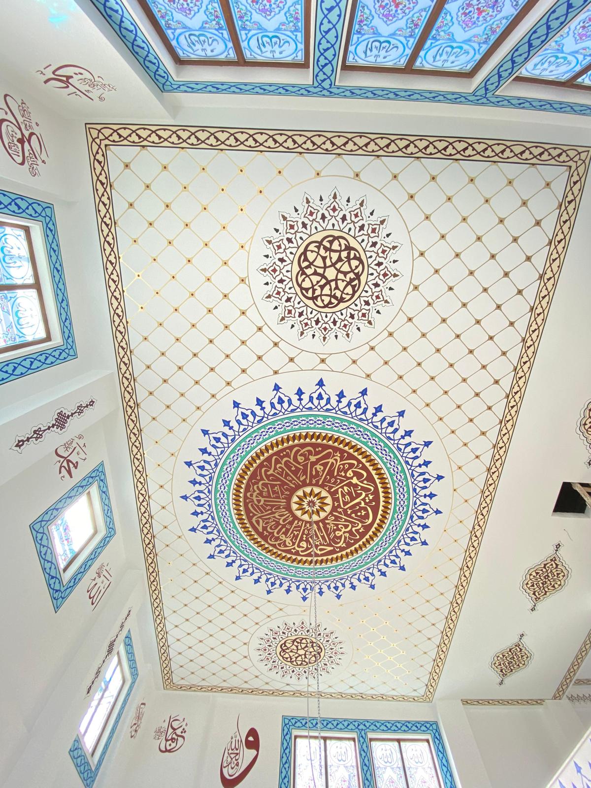 Cami Hat Sanatı Nakkaş-019 - Cami Nakkaş Çini Ustaları