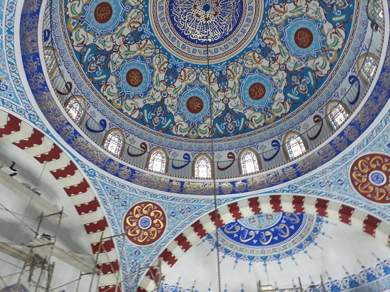 Cami Hat Sanatı Nakkaş-029 -  Cami Çini Nakkaş Modelleri