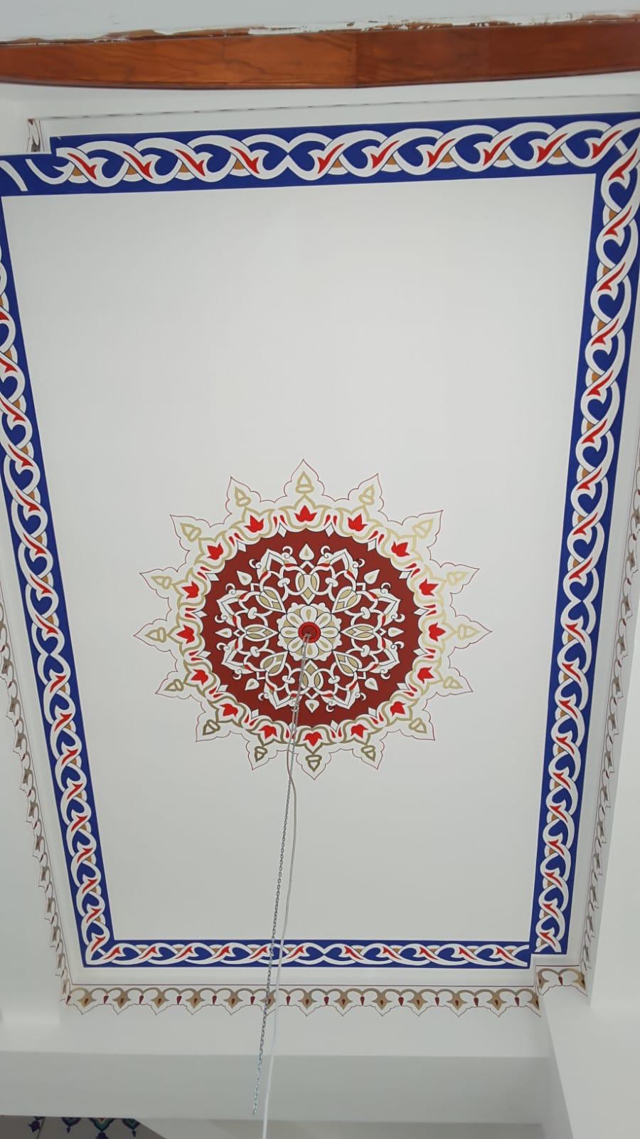 Cami Hat Sanatı Nakkaş-031 - Cami Çini Nakkaş Tasarımları