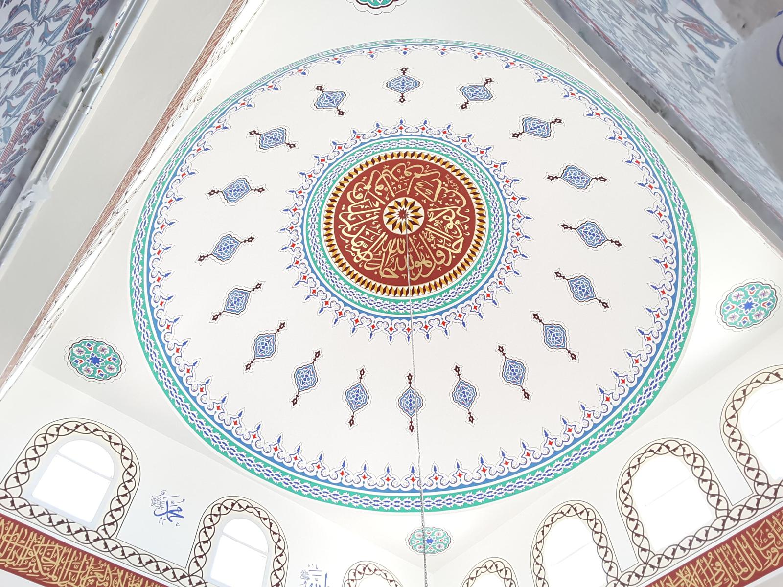 Cami Hat Sanatı Nakkaş-034 - Cami Bezeme Sanatı