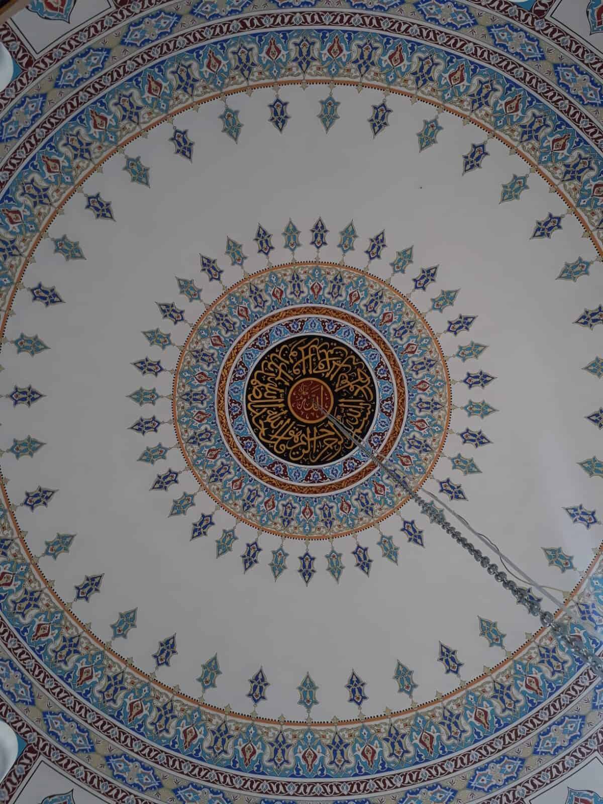 Cami Hat Sanatı Nakkaş-004 - Cami İç Dekorasyon