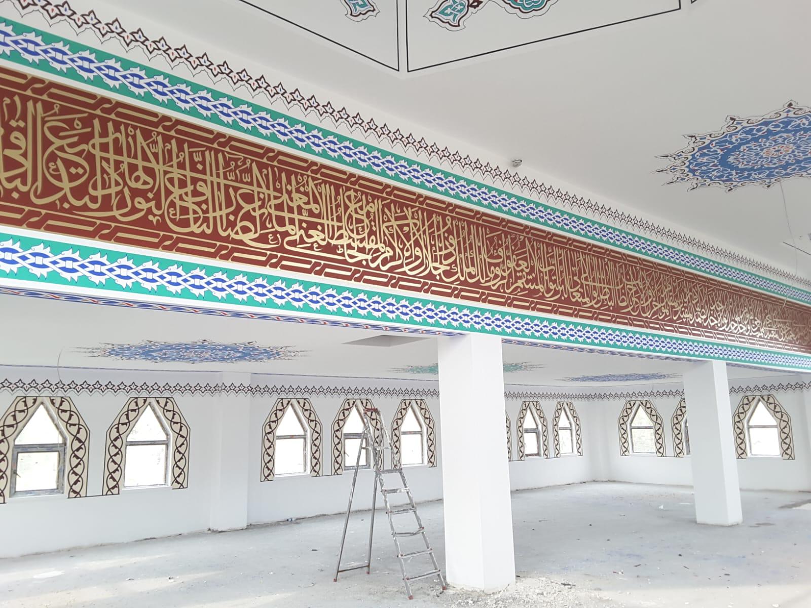 Cami Hat Sanatı Nakkaş-009 - Cami İç Dekor