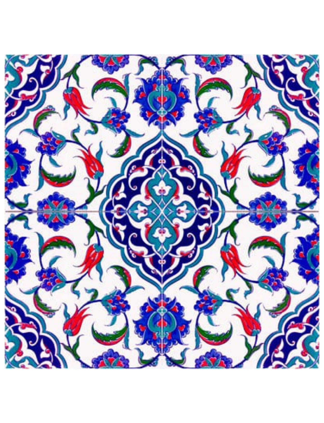 Çini Seramik Karo Modelleri - 21, Cami Çini Fiyatları