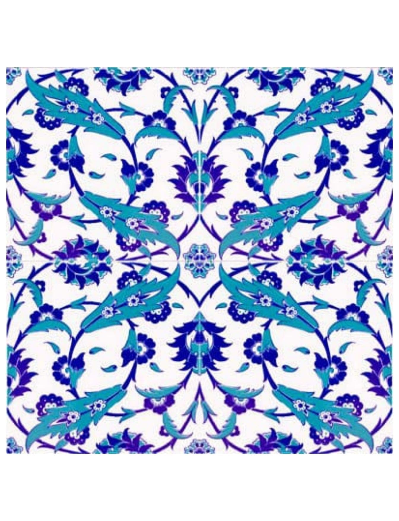 Çini Seramik Karo Modelleri - 25, Cami Mimarisi Cami Çini Karoları