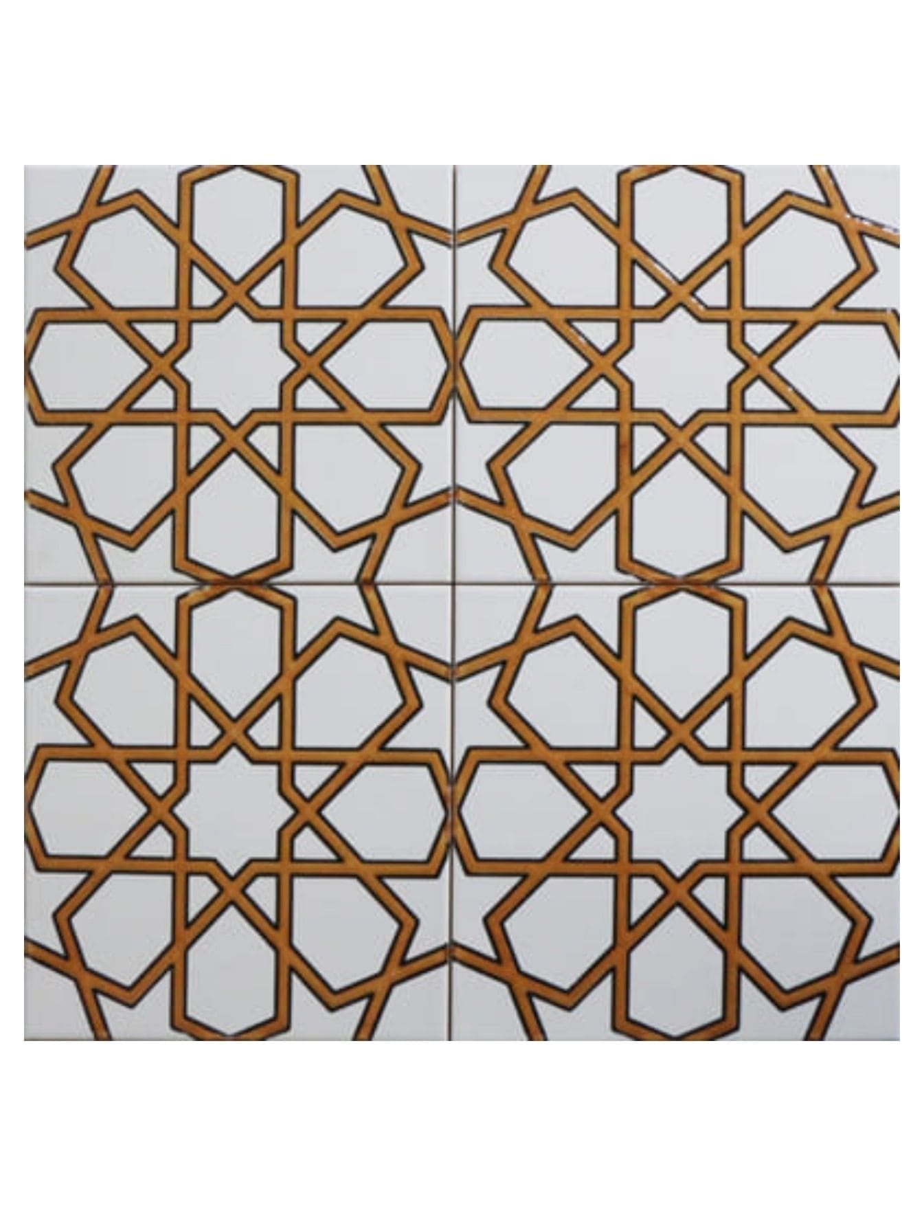 Çini Seramik Karo Modelleri - 26, Kütahya Cami Çini Selçuklu Motif 20x20