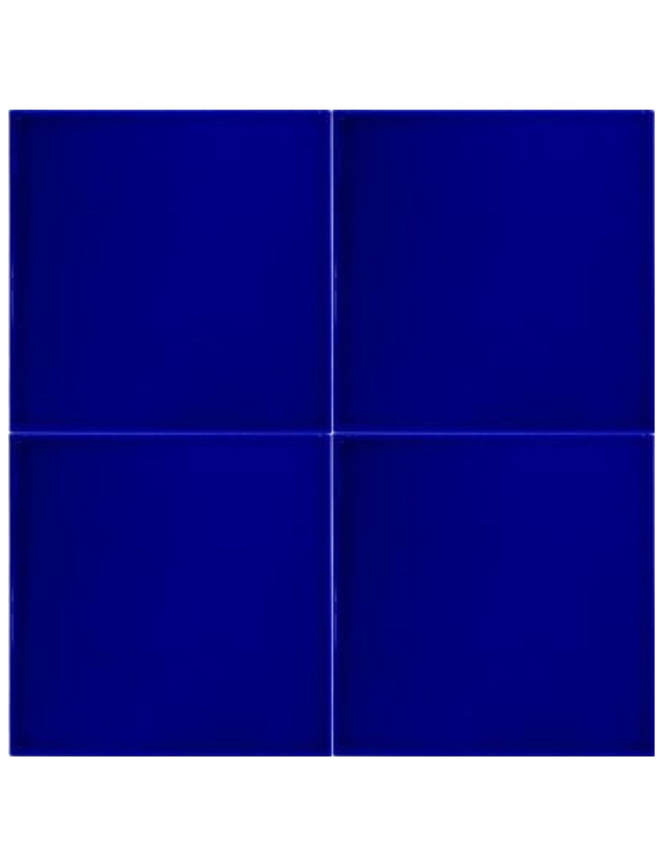 Çini Seramik Karo Modelleri - 35, Lacivert Seramik Karo 20x20