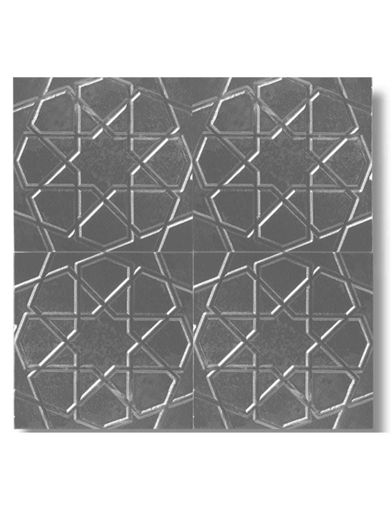 Cami Seramik Modelleri - 01, Cami Çinileri 20x20 Mat Metalik Karo