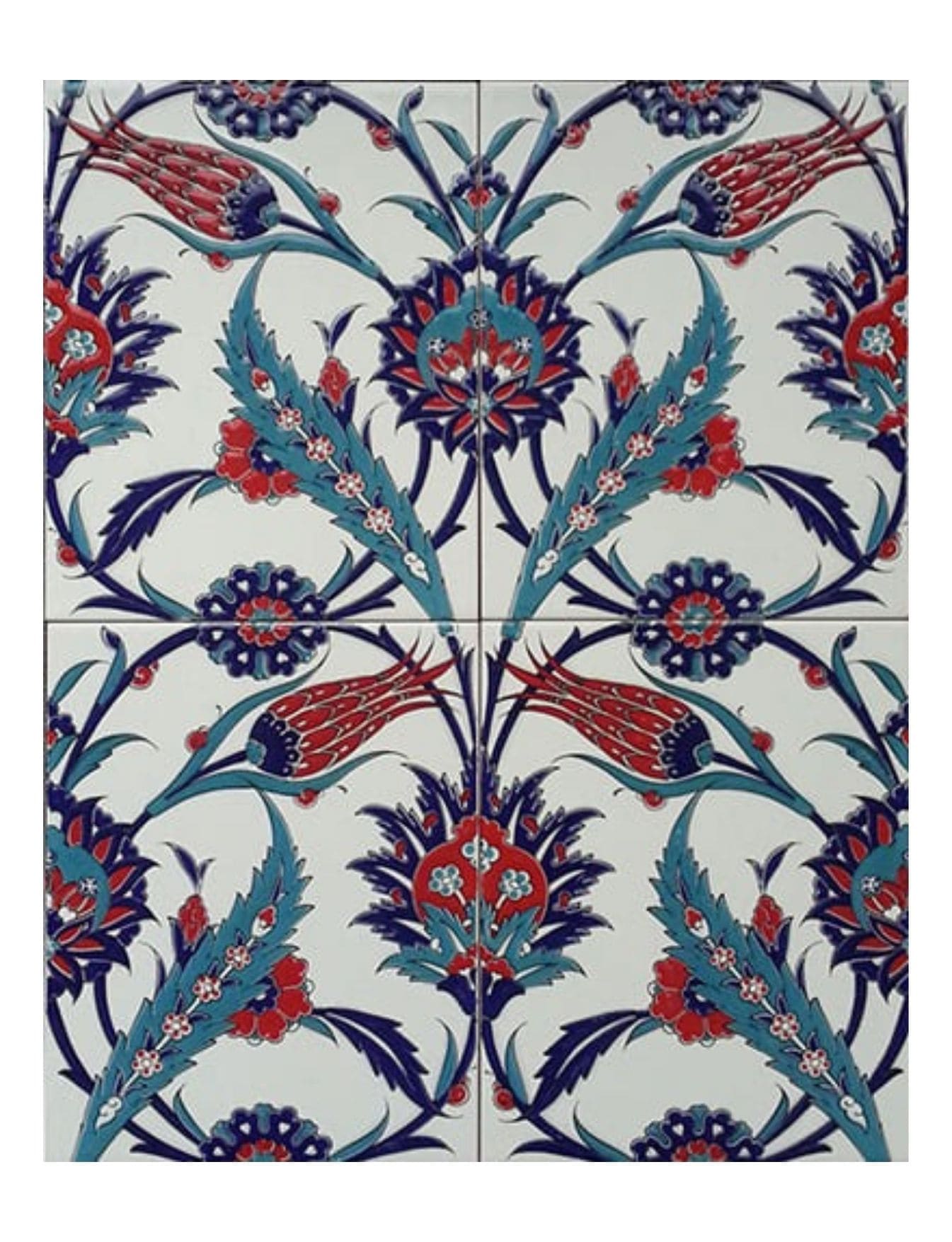 Cami Çinisi Modelleri - 12, Çini Seramik Karo, Çini Seramik 20x25