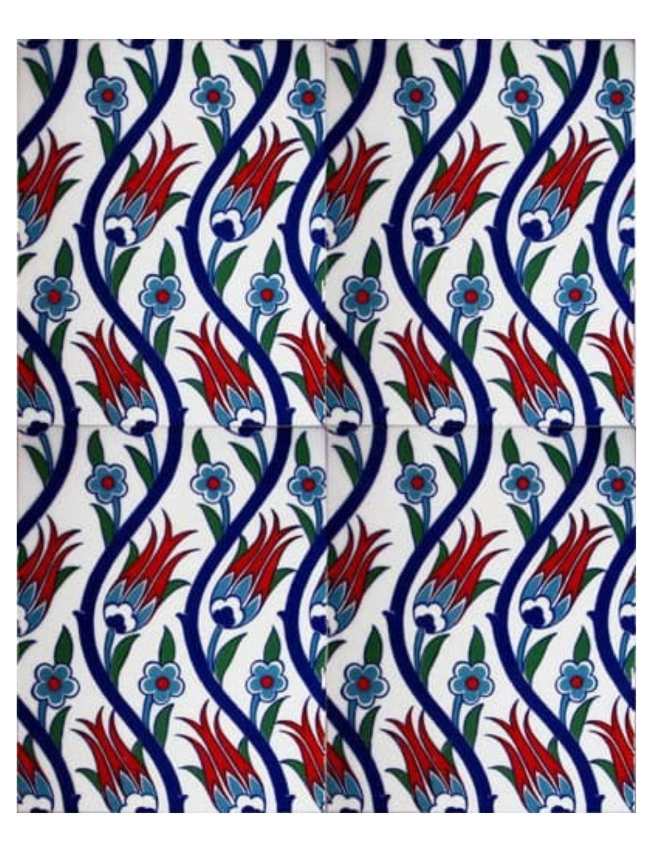 Cami Çinisi Modelleri - 05, Cami Fayans Modelleri 20x25