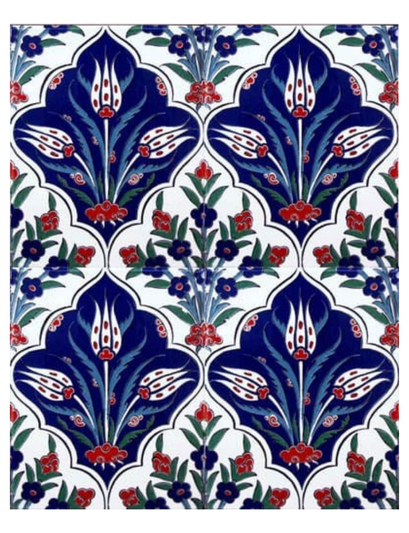 Cami Çinisi Modelleri - 09, Cami Seramiği 20x25