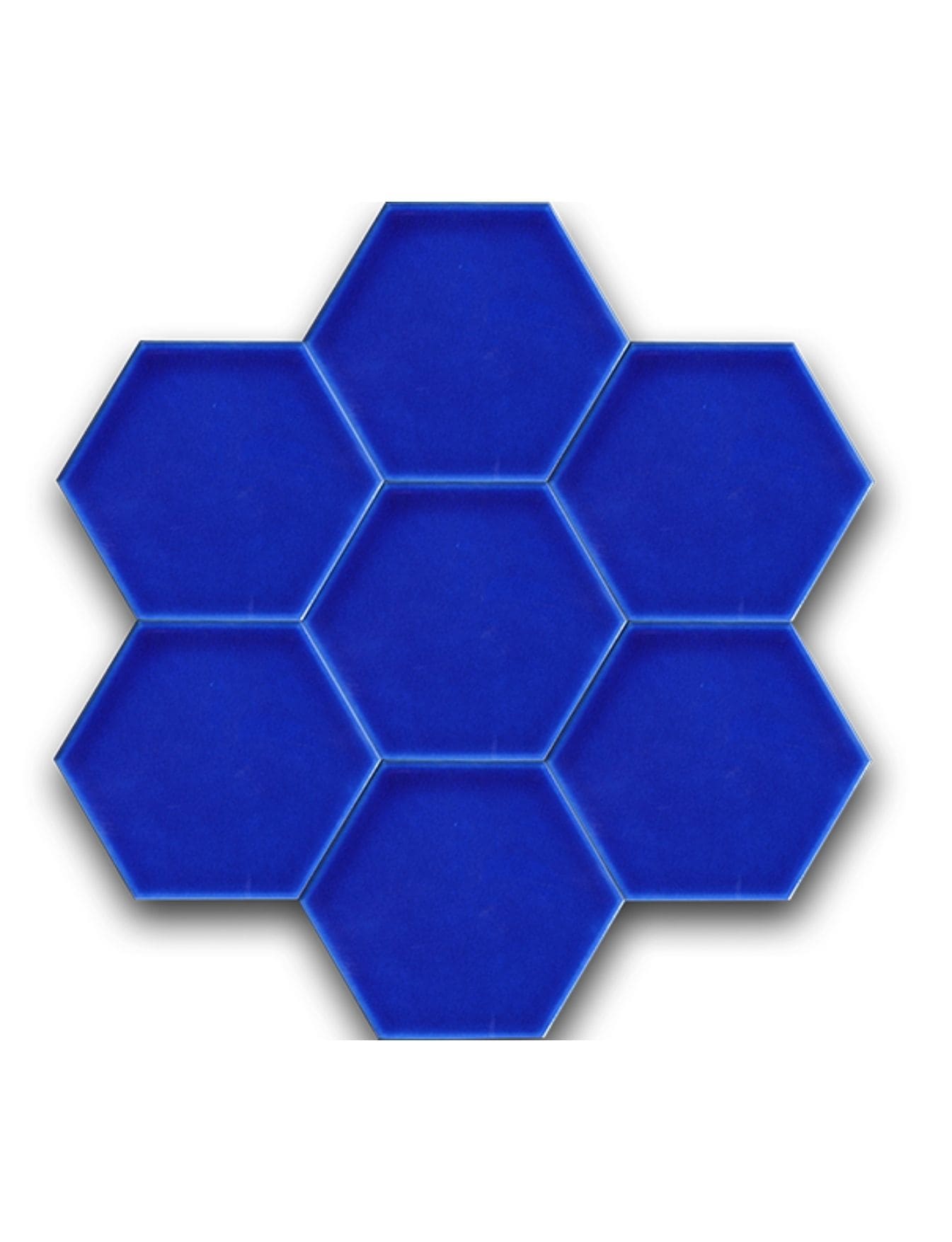 Altıgen Çini Seramik Karo - 10, Cami Çini Süsleme Seramikleri