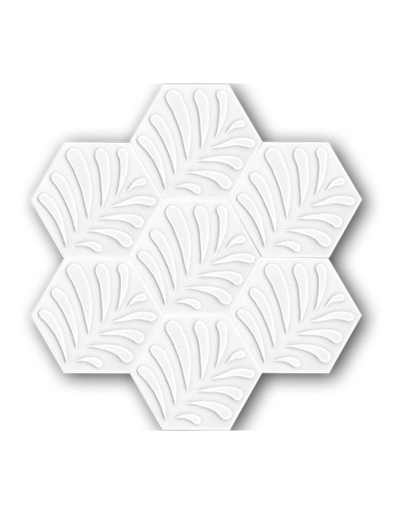 Altıgen Çini Seramik Karo - 41, Altıgen Seramik