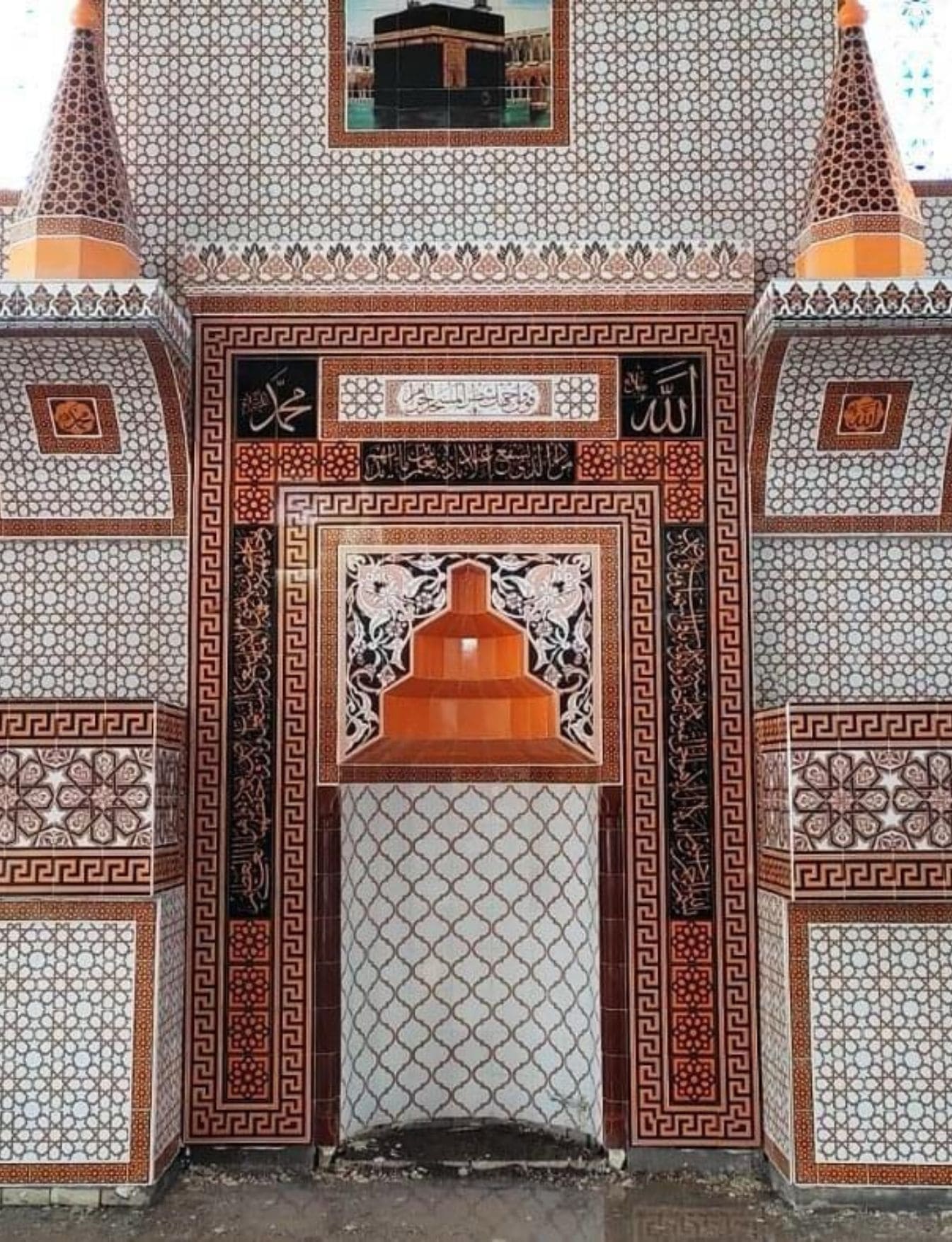 Cami Mihrap Minber Modelleri - 15, Mihrap Minber Kürsü Fiyatları, Cami Çinileri