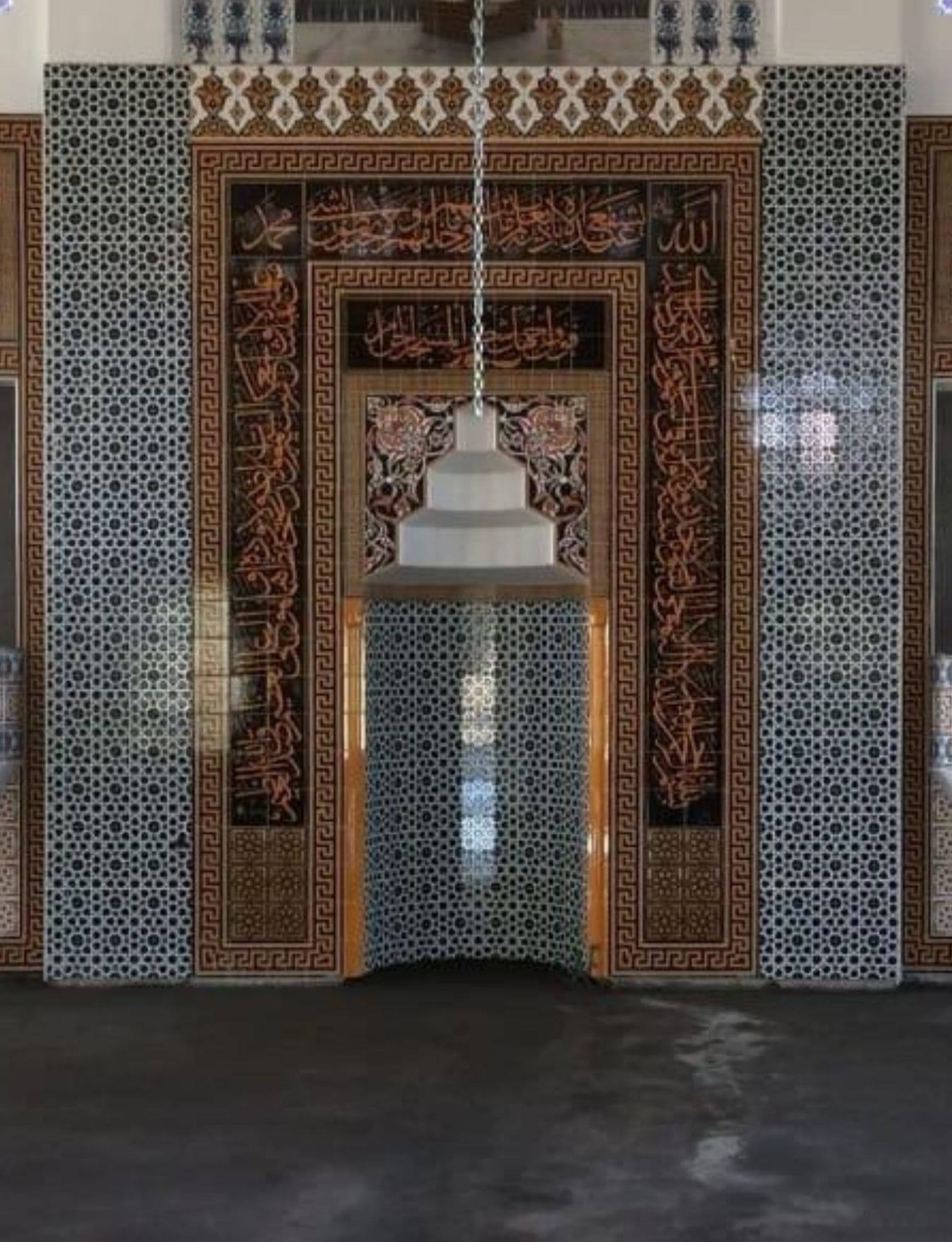 Cami Mihrap Minber Modelleri - 22, Mihrap Minber Çinisi