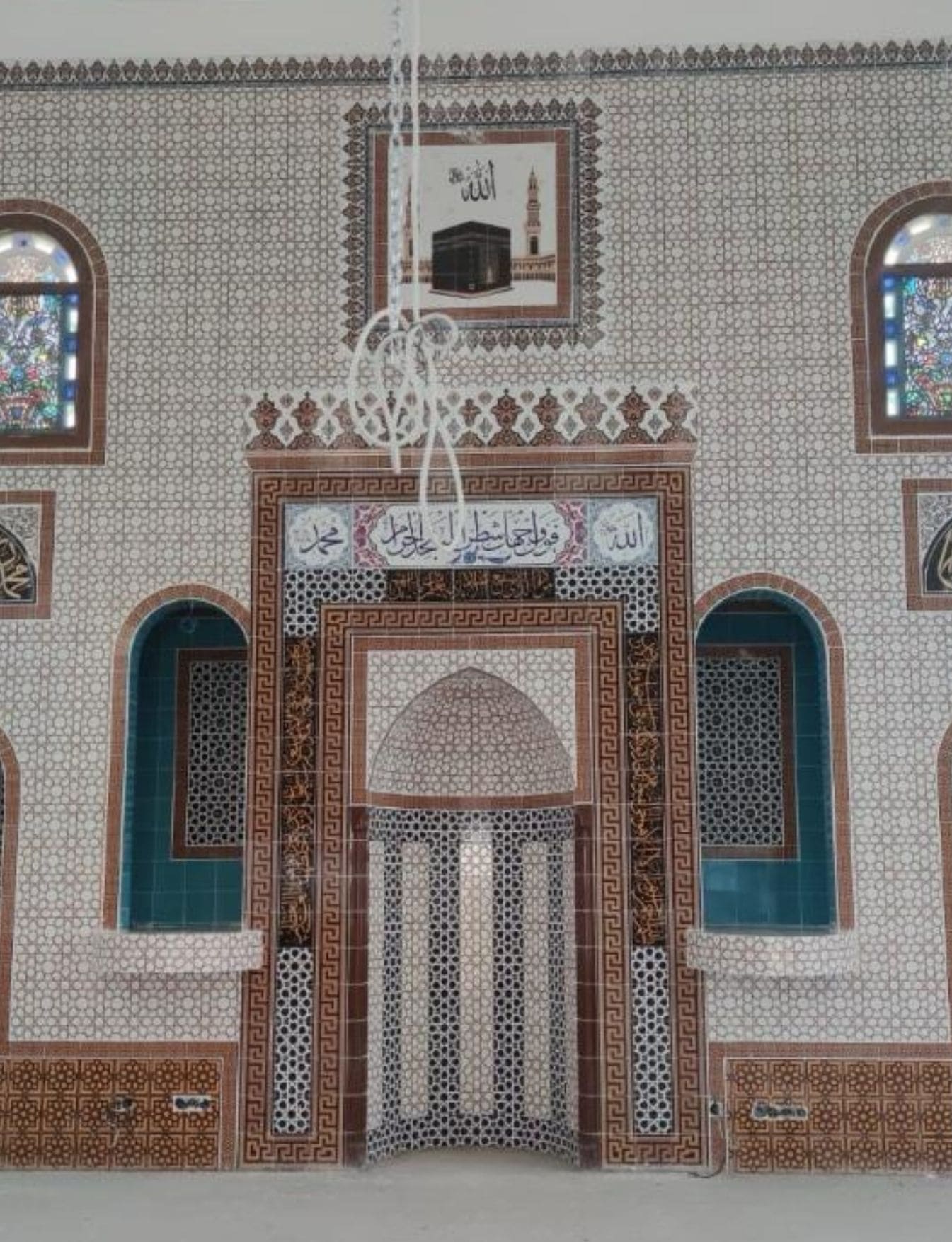 Cami Mihrap Minber Modelleri - 25, Çini Mihrap Minber Modelleri