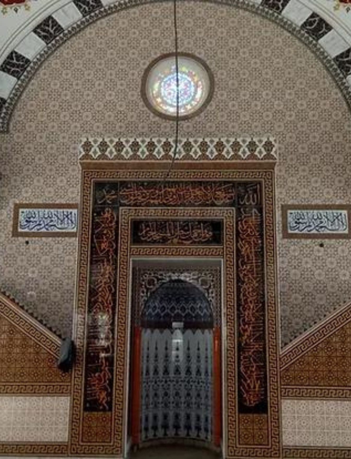 Cami Mihrap Minber Modelleri - 09, Mihrap Minber Modelleri, Cami Çinileri