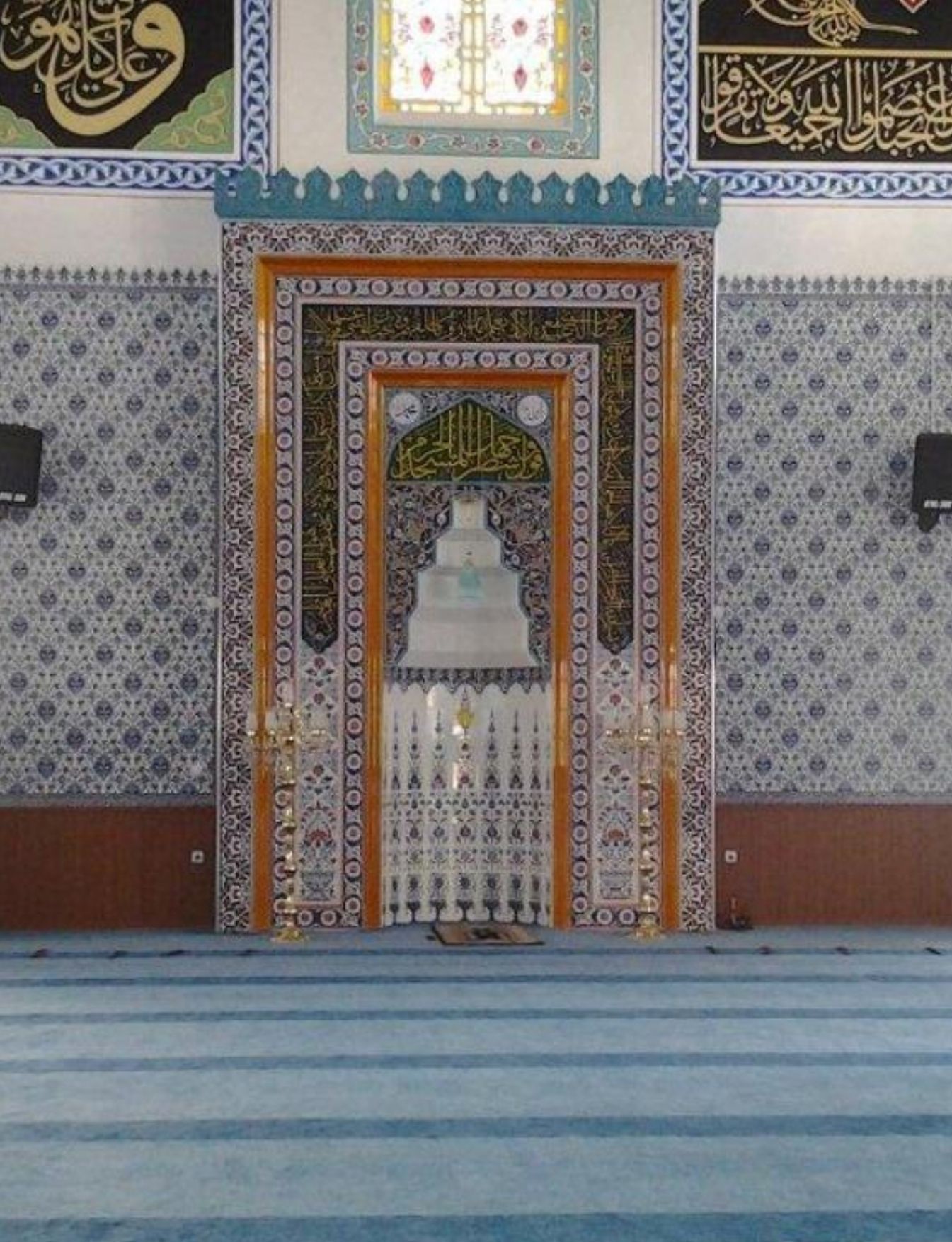 Cami Çini Mihrap - 01, Cami Mihrap Modeli 280x470. Cami Çinileri