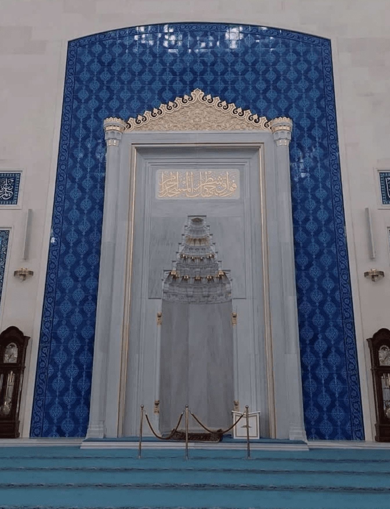 Cami Çini Mihrap - 10, Çamlıca Cami Mihrap Modeli, Cami Çinileri