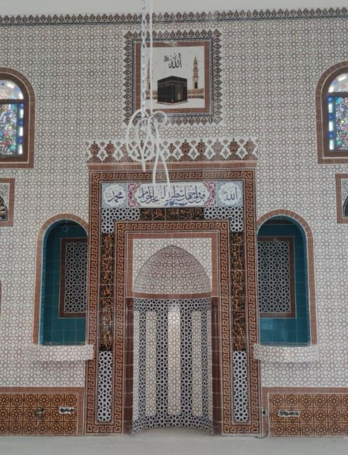 Cami Çini Mihrap - 34, Mihrap Görselleri, Cami Mihrap, Cami Çinileri