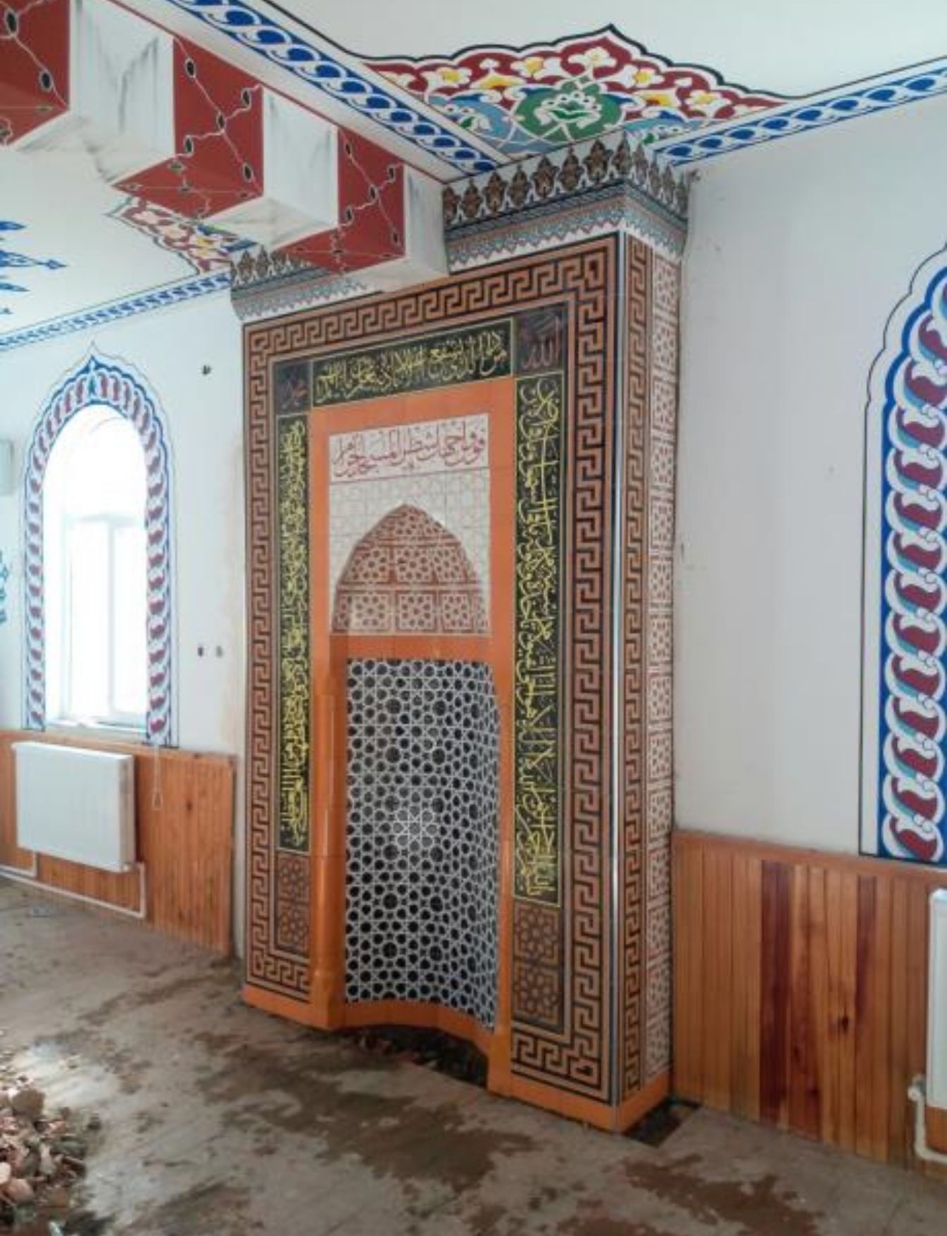 Cami Çini Mihrap - 46, Mescit Mihrap Fiyatları Selçuklu Model, Cami Çiniler