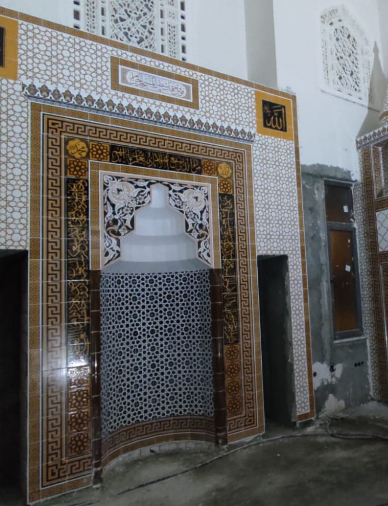 Cami Çini Mihrap - 65, Çini Mihrap Fiyatları, Cami Çinileri