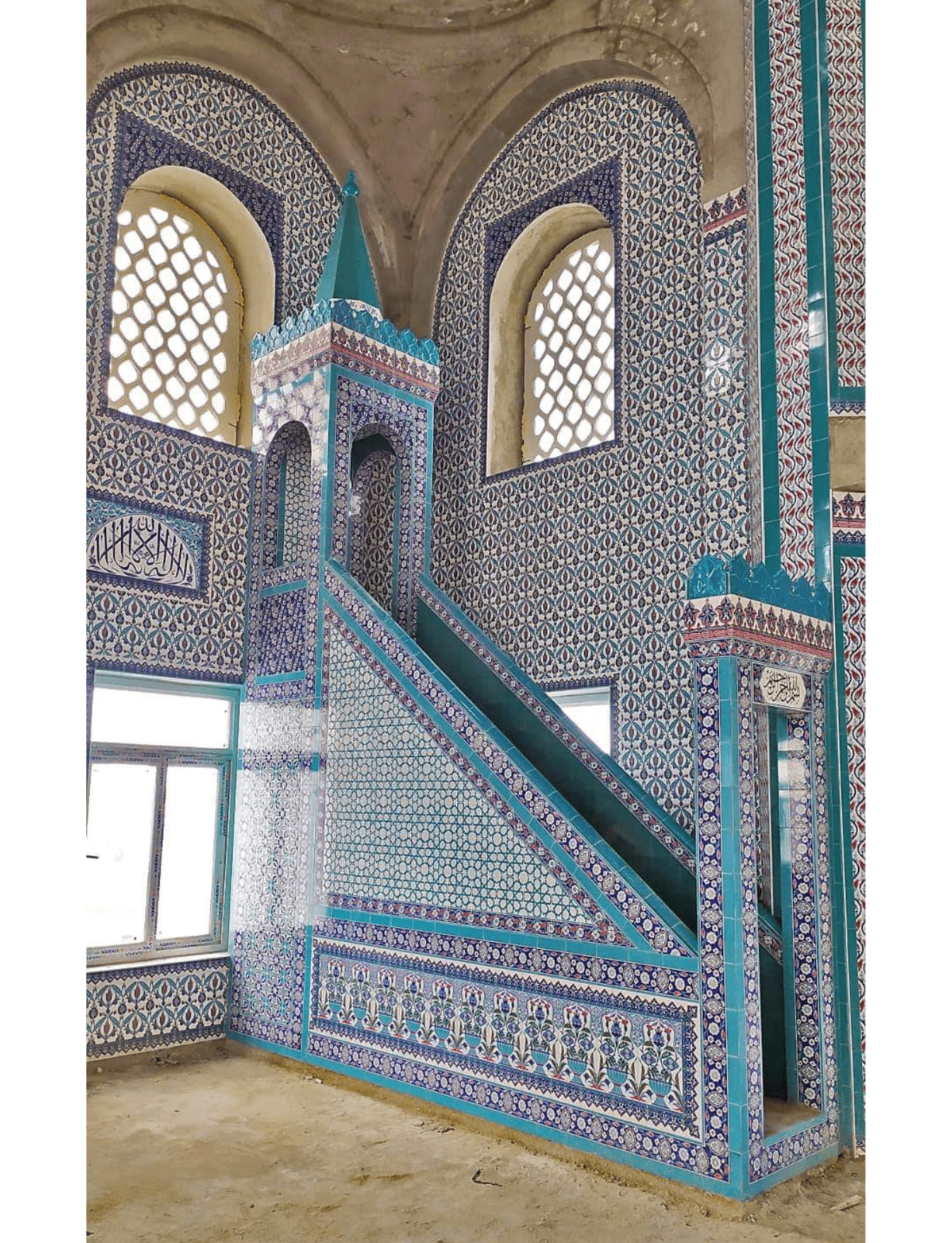 Cami Çini Minber - 57, Cami Çini Minber Modelleri