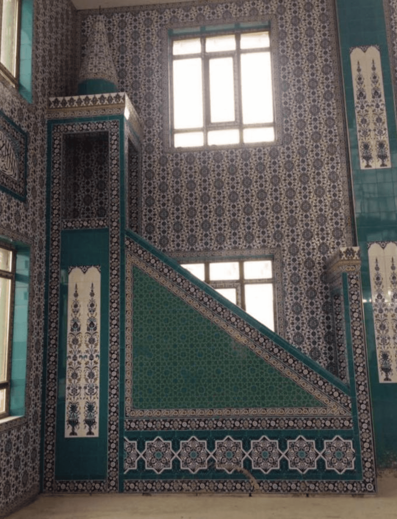 Cami Çini Minber - 65, Selçuklu Türkmen Yıldızı Cami Minber Modelleri